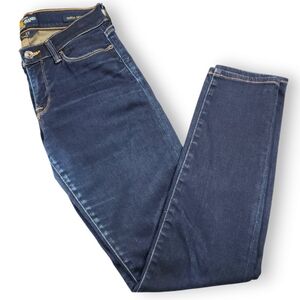 Lucky Brand Sofia Mid Rise Skinny Jeans Dark Wash Size 4/27 29” Inseam